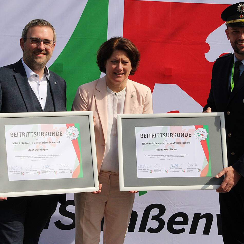 Aktionstag Radfahrsicherheit in Dormagen: „Als Fahrradfahrer haben Sie keine Knautschzonen“