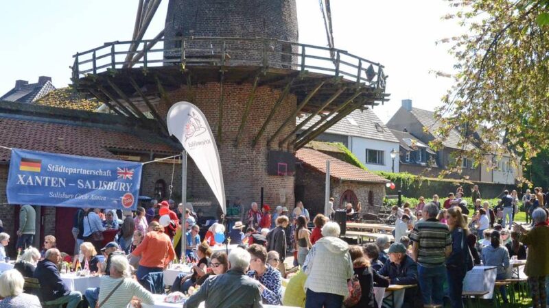 Familienfest zum 20. Geburtstag: Xanten feiert Städtepartnerschaft mit Salisbury