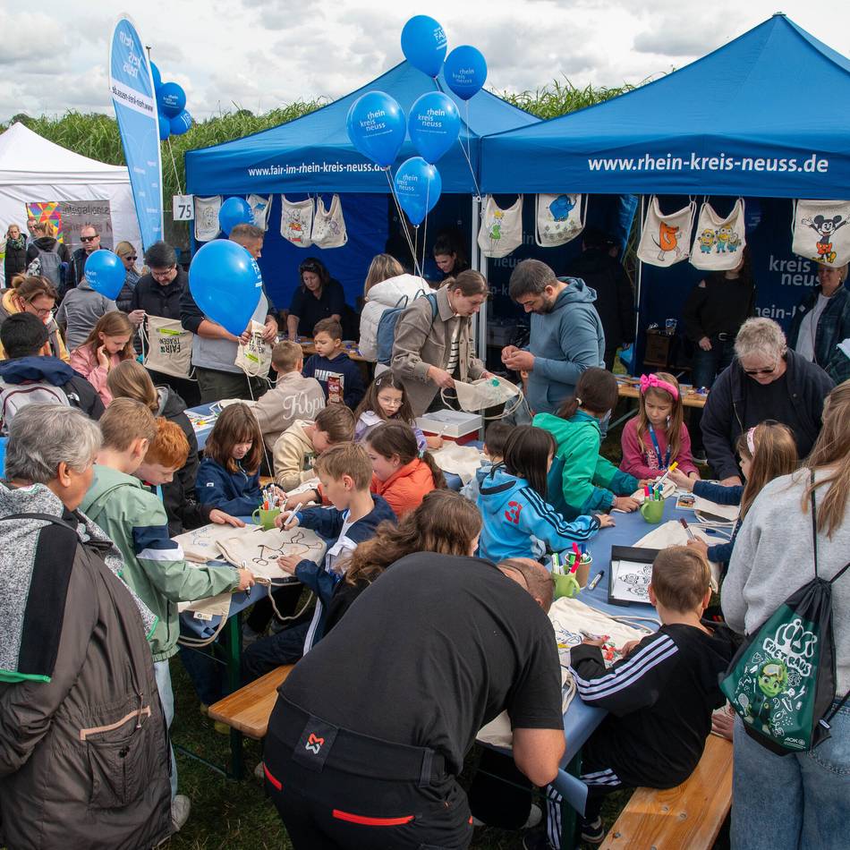Aussteller können sich bewerben: Der Rhein-Kreis Neuss plant sein großes Familienfest
