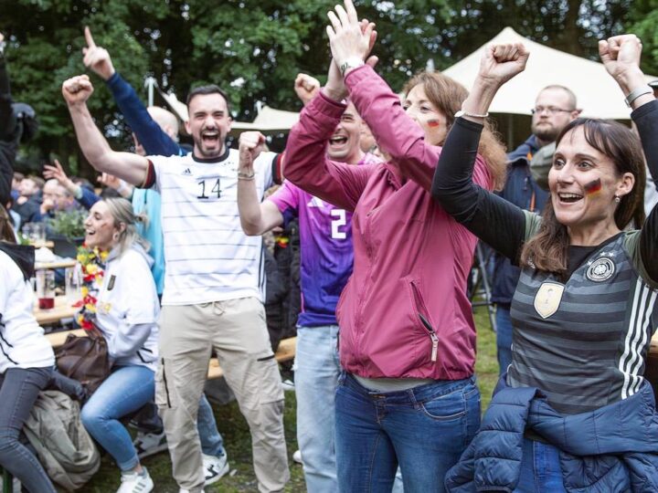 Public Viewing in Geldern: Biergarten wird zur WM-Arena