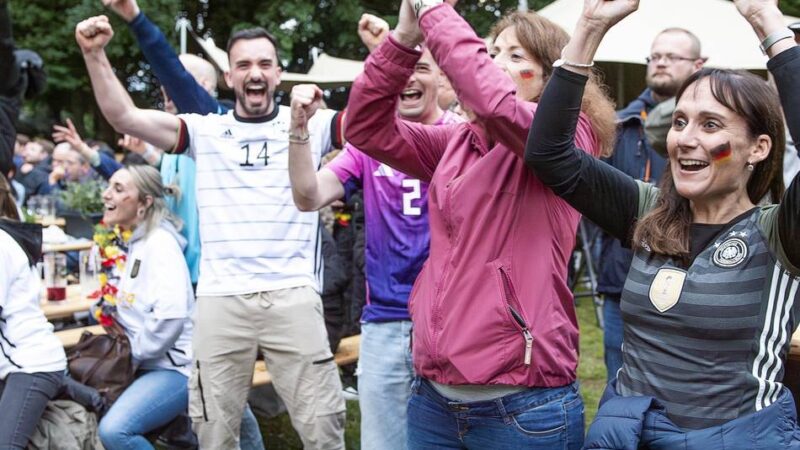 Public Viewing in Geldern: Biergarten wird zur WM-Arena