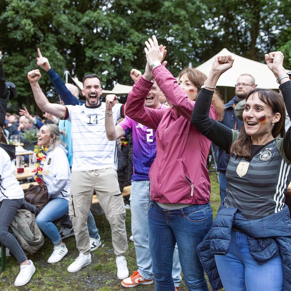 Public Viewing in Geldern: Biergarten wird zur WM-Arena