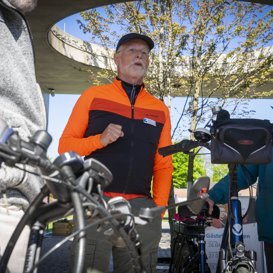 Teil des Vitalprogramms: Radtour vom Solegarten rund um Kevelaer