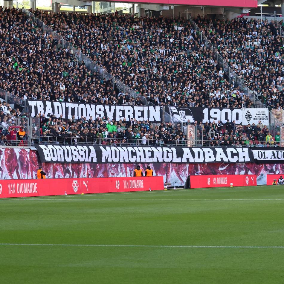 5000 Euro Schaden: Vandalismus-Vorwurf gegen Gladbach-Fans in Leipzig