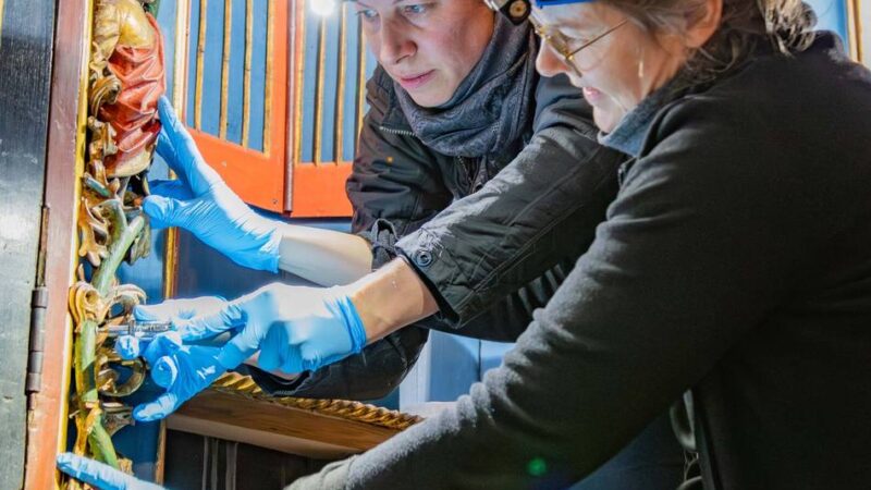 Kunstwerk aus dem 16. Jahrhundert: Antonius-Altar nach Restauration zurück im Xantener Dom