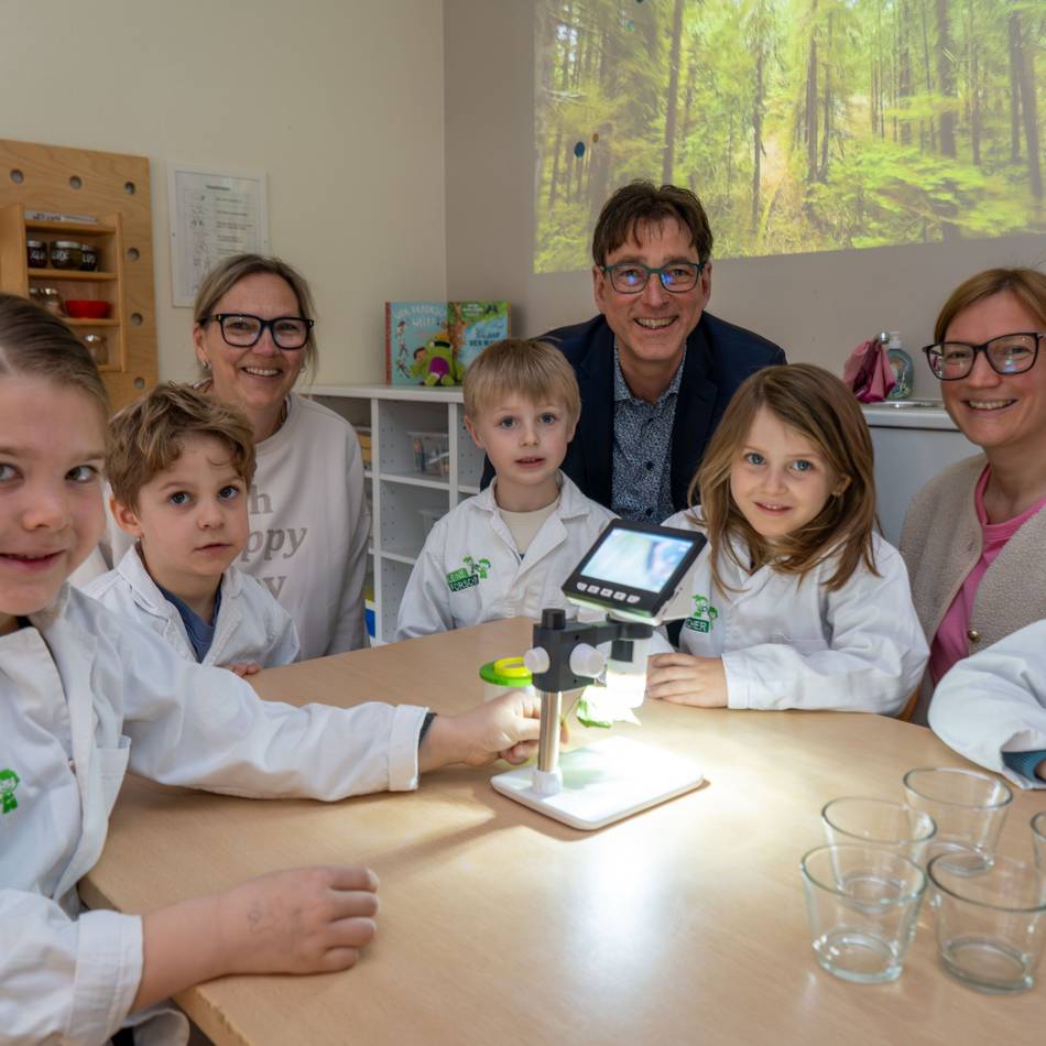 Kita Arche Noah in Geldern: Neues Equipment für junge Entdecker