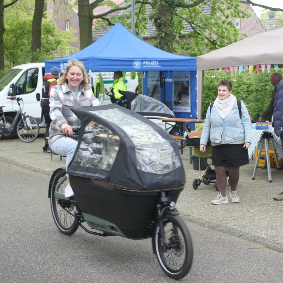 Cargobike in Niederkrüchten: Kostenlose Probefahrten mit E-Lastenrädern