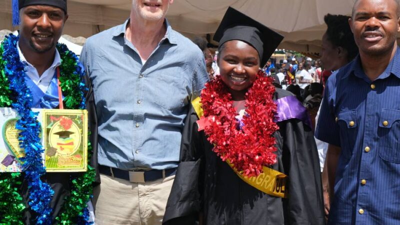 Menschen aus Düsseldorf: Unterbacher hilft in Kenia bei Berufsausbildung