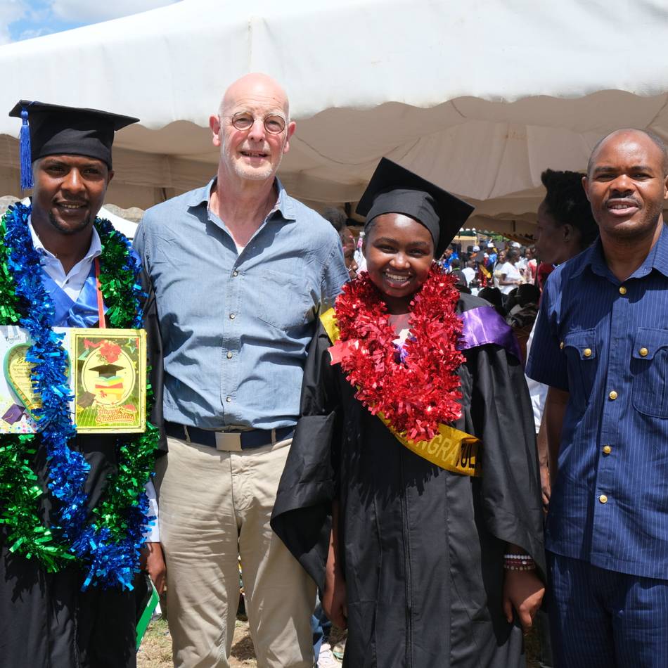 Menschen aus Düsseldorf: Unterbacher hilft in Kenia bei Berufsausbildung