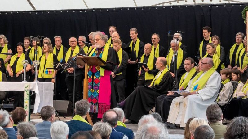 Auftaktgottesdienst der Landesgartenschau: Christen feiern „Gottes schöne Schöpfung“