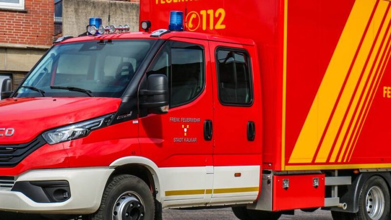 Einsätze in Kalkar: Neues Spezialfahrzeug macht die Feuerwehr schneller und variabler