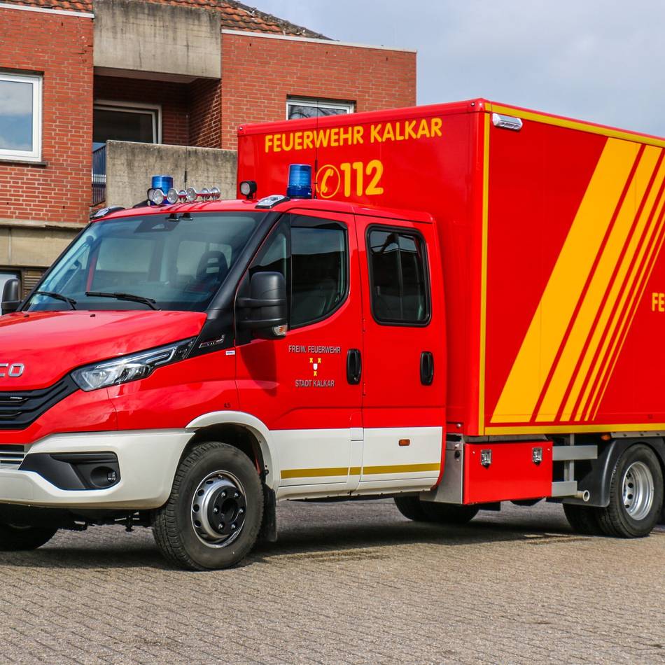 Einsätze in Kalkar: Neues Spezialfahrzeug macht die Feuerwehr schneller und variabler