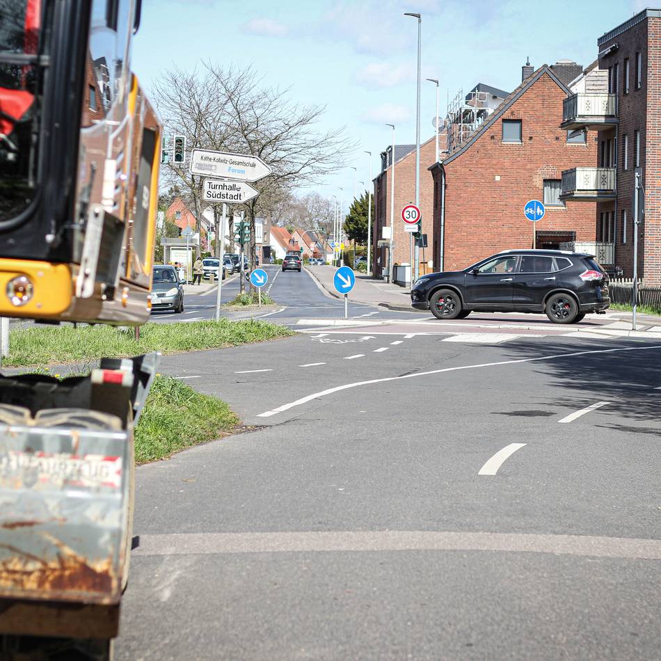 Kanalbau in Grevenbroich: Stadt lässt bei Sperrung in der Südstadt nachbessern