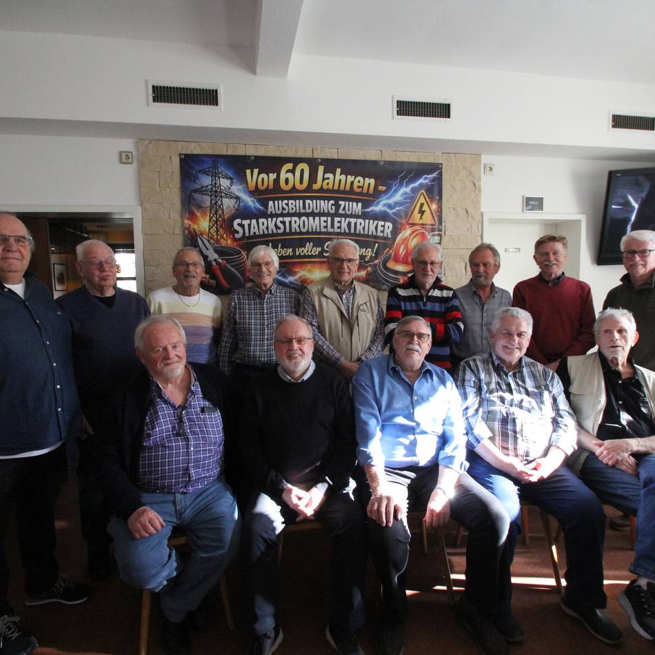 Diamantenes Jubiläum: Alte Kollegen erinnern sich nach 60 Jahren an ihre Lehrzeit