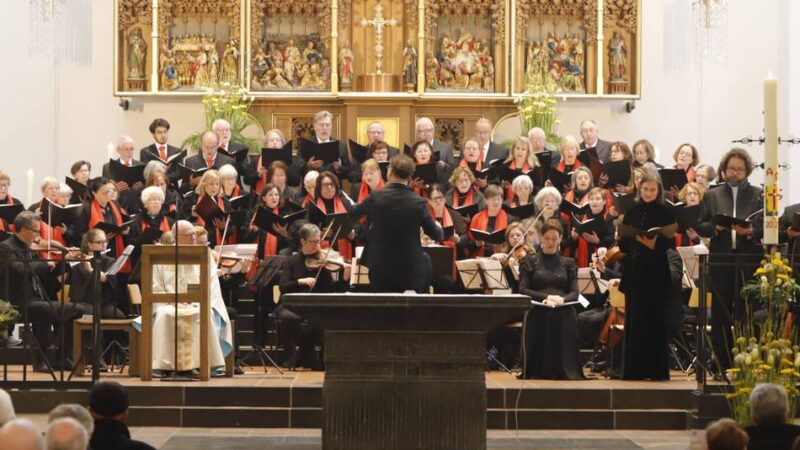 Kirchenmusik in St. Lambertus Erkelenz: Seltene „Jubelmesse“ begeistert zu Ostern