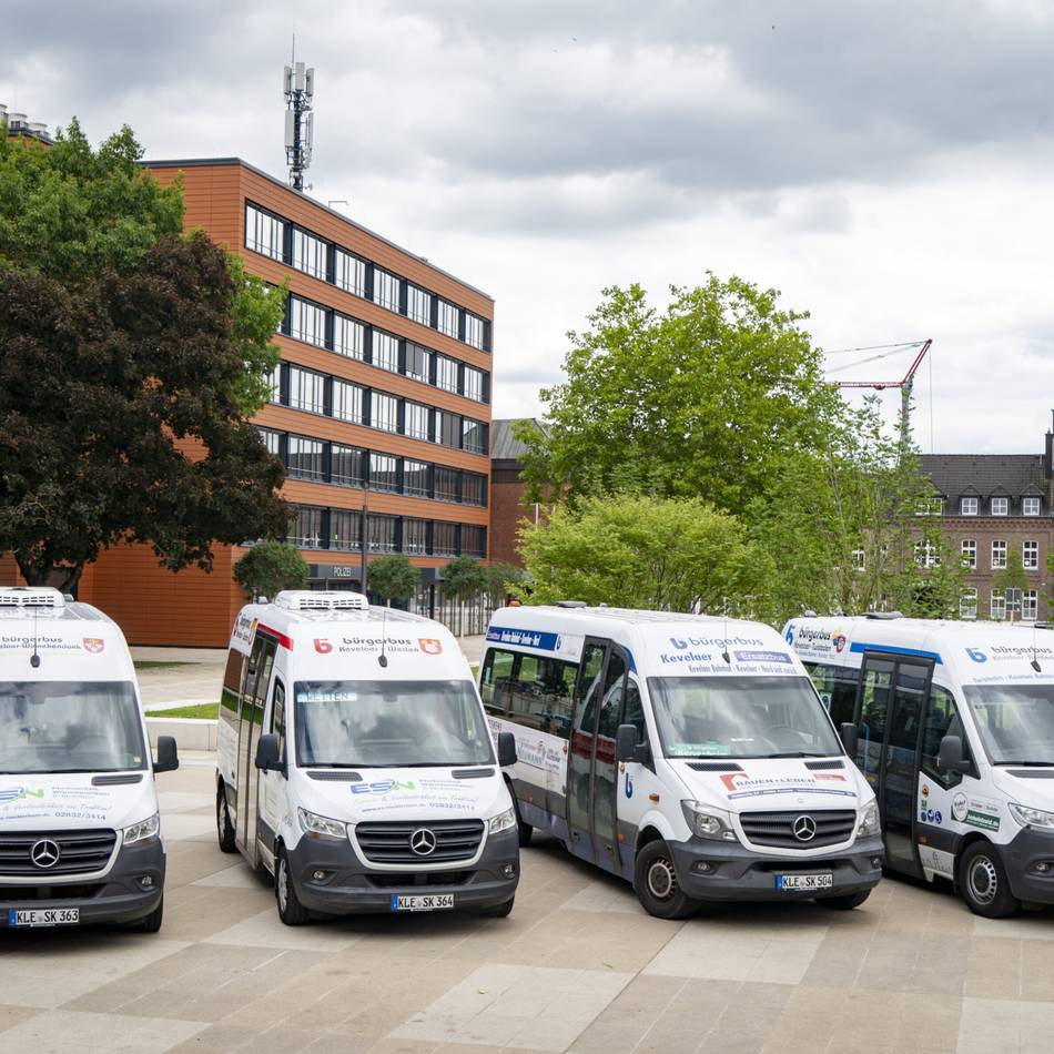 Ab dem 1. Mai: Fahrplanänderung bei den Bürgerbussen in Kevelaer