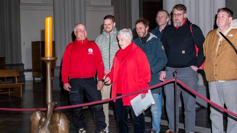 Stadt und Dom sind „cool“: Europäische Steinmetze lernen Xantener Dombauhütte kennen