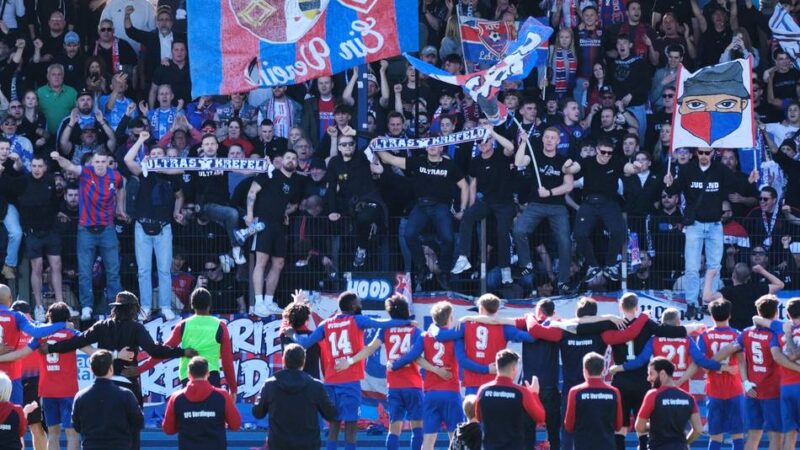 Aufstiegskampf in der Fußball-Oberliga: Der KFC Uerdingen spitzt in Ratingen das Titelrennen weiter zu