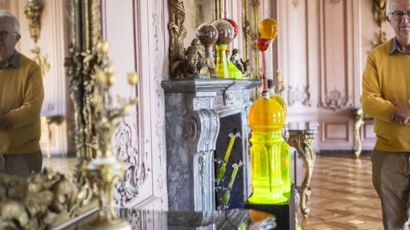 Im Schloss Benrath: Helmut Schweizers Werke verbinden Natur und Chemie – neue Ausstellung in Düsseldorf