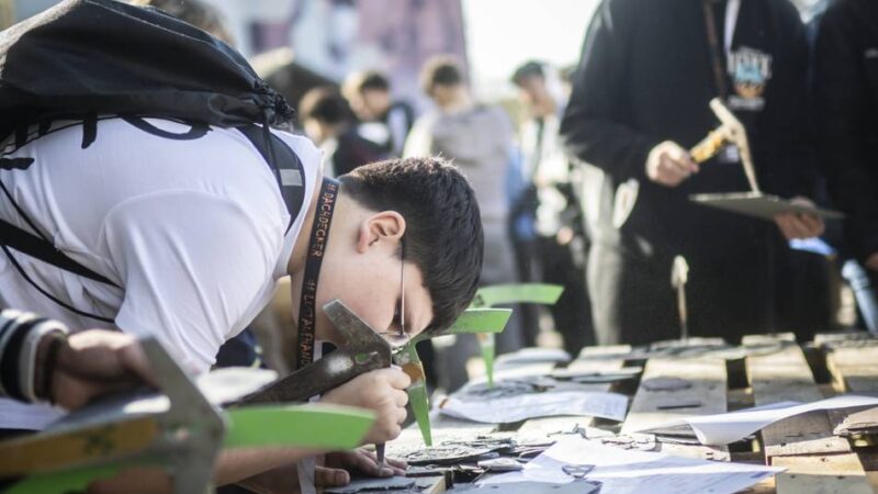 Messe in Düsseldorf: Schüler testen Berufe im Handwerk