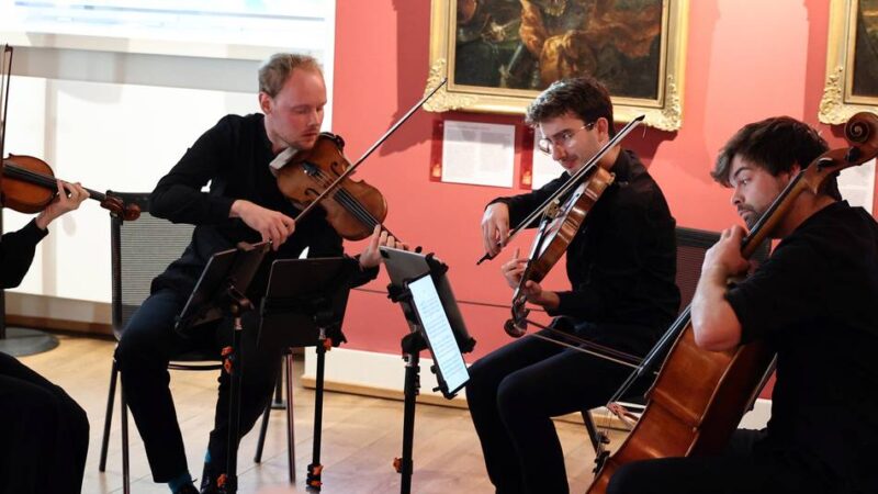 Kultur in Mönchengladbach: Fibonacci Quartet begeistert im Rittersaal von Schloss Rheydt