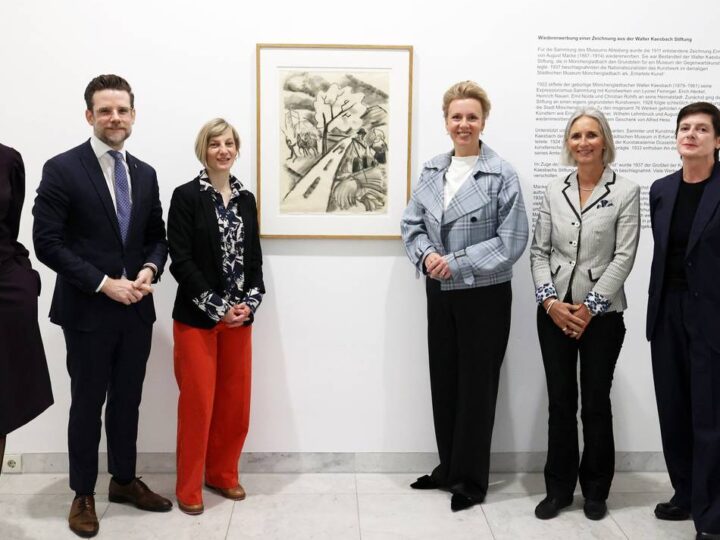 Kunst im Museum Abteiberg: Zeichnung von August Macke kehrt nach über 80 Jahren nach Mönchengladbach zurück