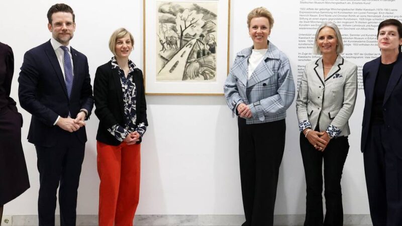 Kunst im Museum Abteiberg: Zeichnung von August Macke kehrt nach über 80 Jahren nach Mönchengladbach zurück