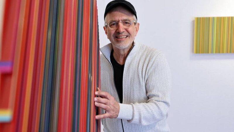 Kunst in Mönchengladbach: Jürgen Paas lässt im Kunstraumno. 10 die Farben klingen