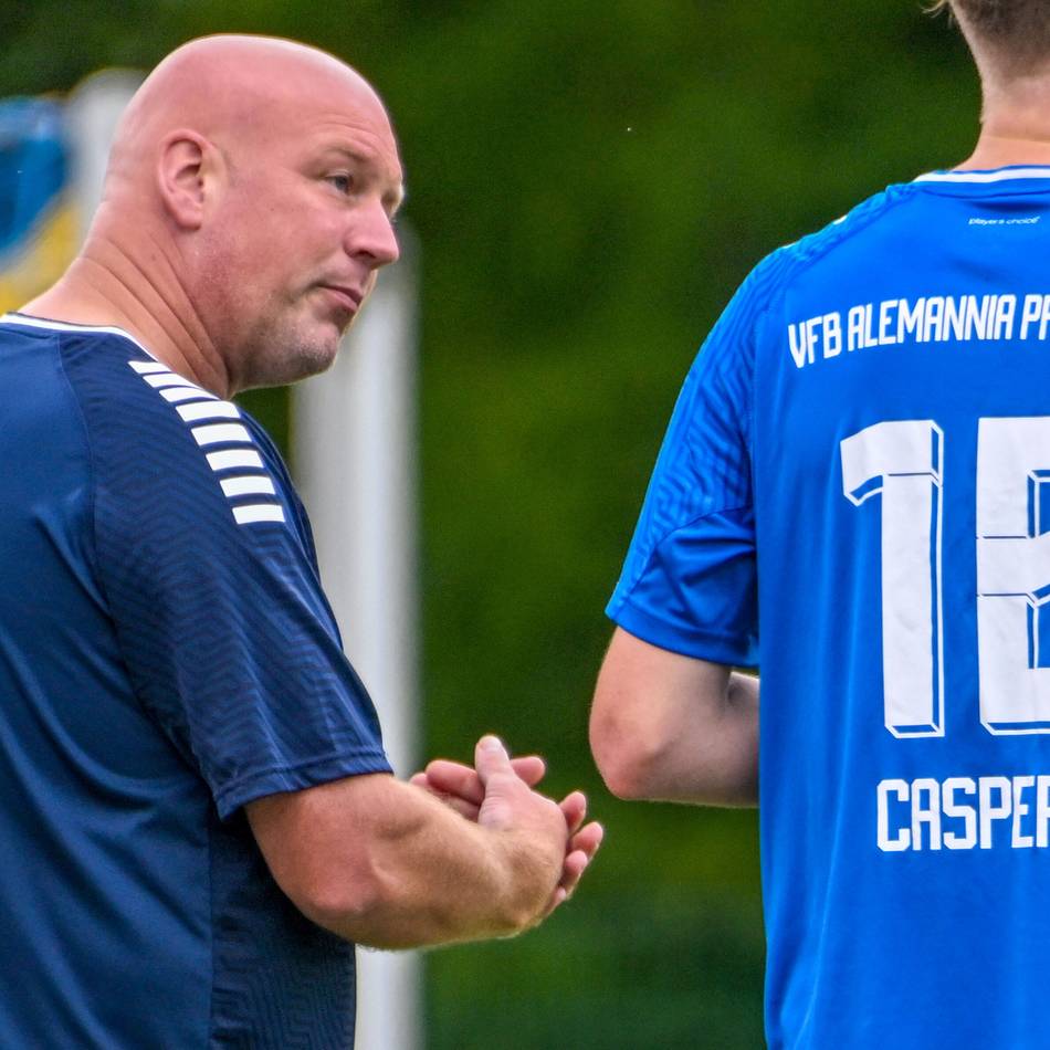 Jamie Caspers sorgt für gute Laune: So steigt Alemannia Pfalzdorf in keinem Fall ab