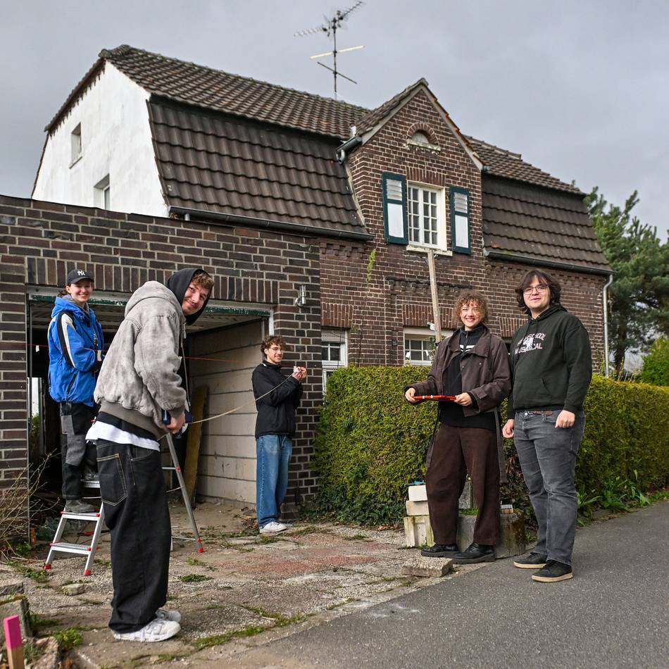 Forschung in der Heimat: Studenten untersuchen historische Bausubstanz von Walbecker Haus