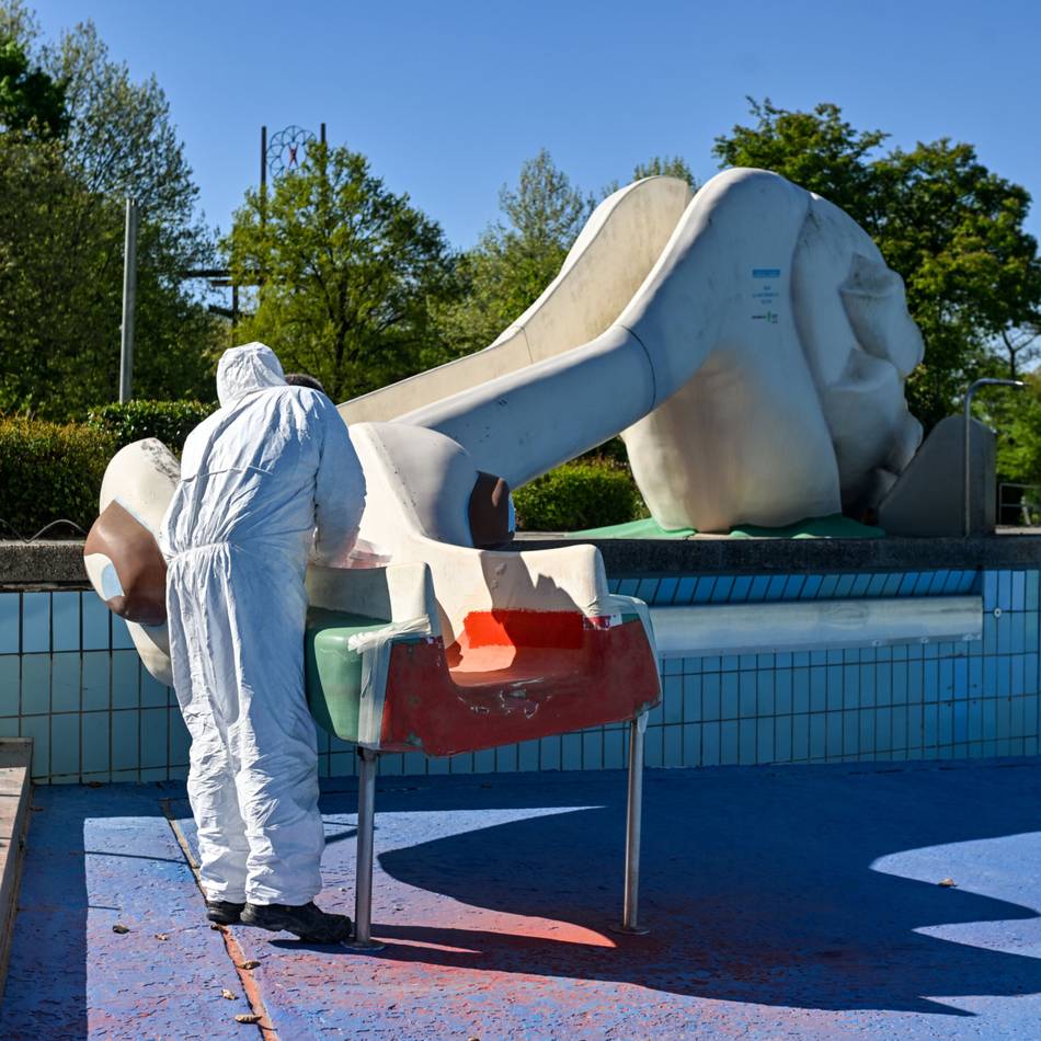 Technik veraltet: Freibad-Start in Grefrath ungewiss