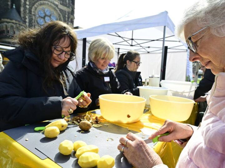 Aktion in Mönchengladbach: „Selbst einfache Dinge wie Zwiebeln sind vielen Kindern fremd“