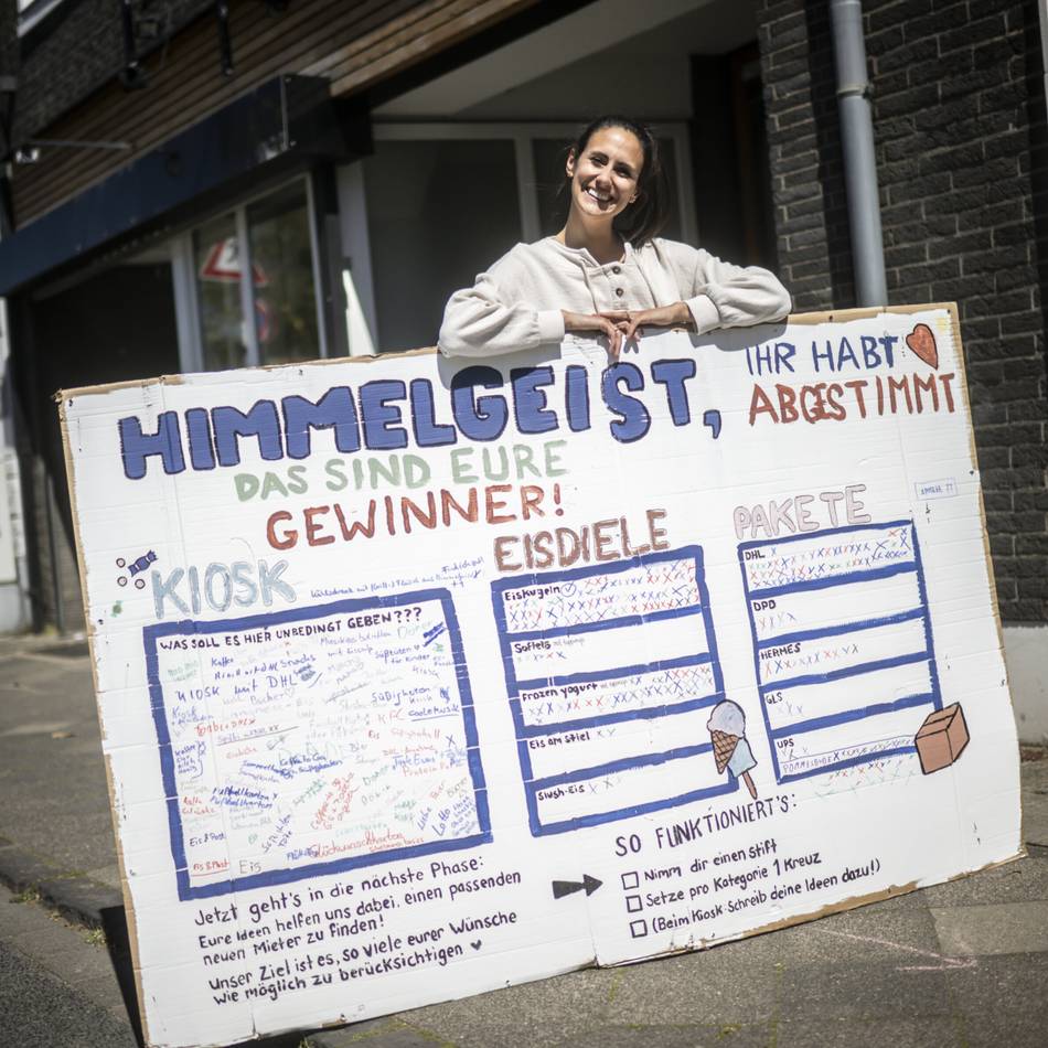 Umfrage in Himmelgeist: Düsseldorferin lässt Nachbarn über neuen Laden abstimmen