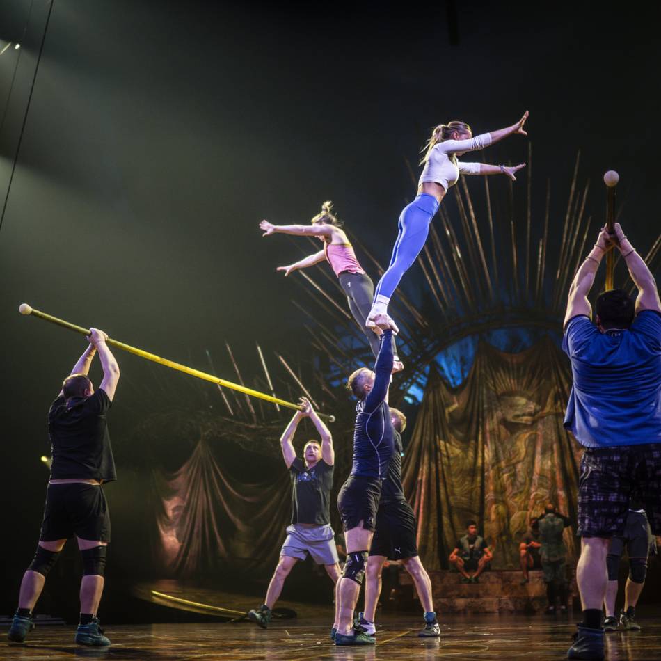 Cirque du Soleil in Düsseldorf: Früher Höhenangst – heute fliegt er als Engel durch die Manege