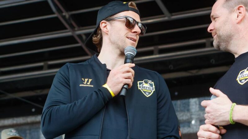 An Konkurrenz gewachsen: Wie Felix Bick in der Finalserie zum Titelgaranten der Pinguine wurde