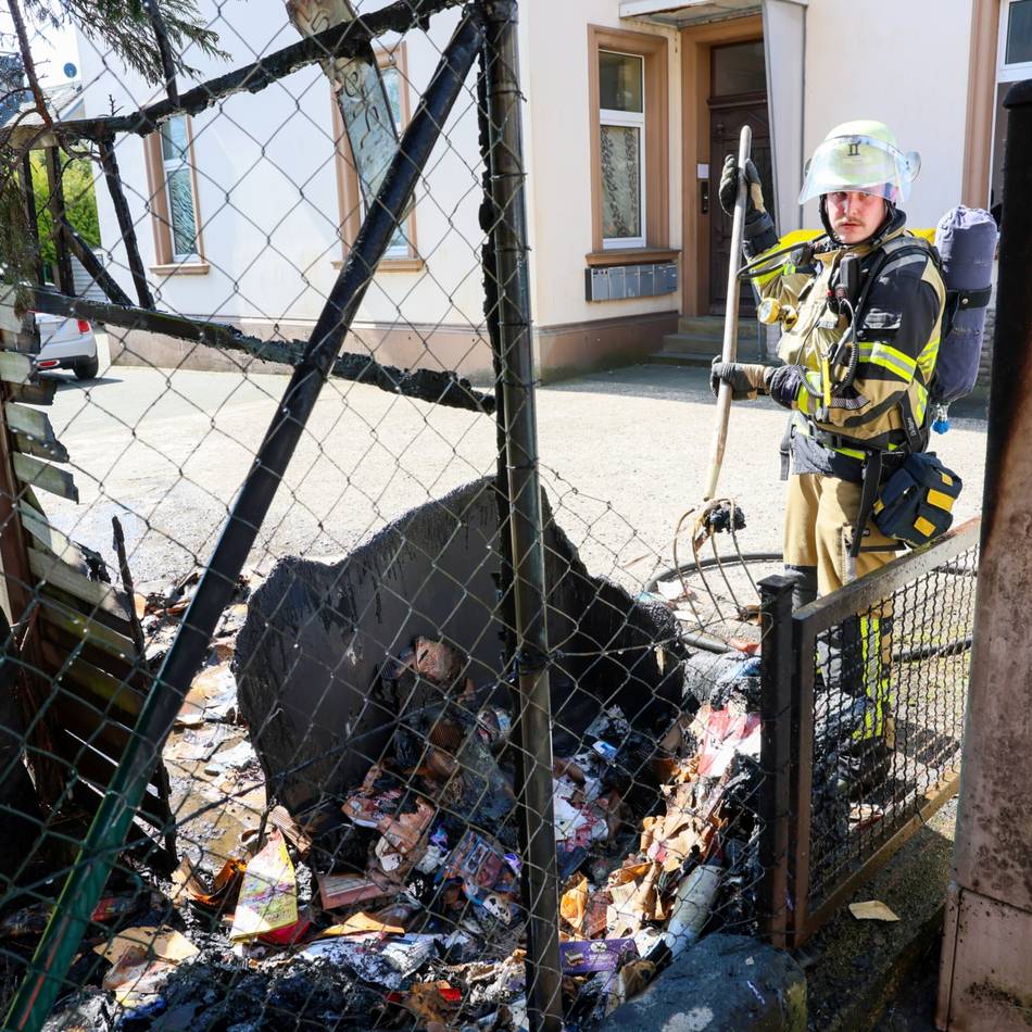 Tatverdächtiger ist erst 13: Staus in Merscheid nach Brandstiftung