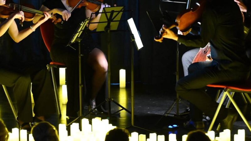 Konzert in Radevormwald: Streichquartett trifft auf Kerzenschein