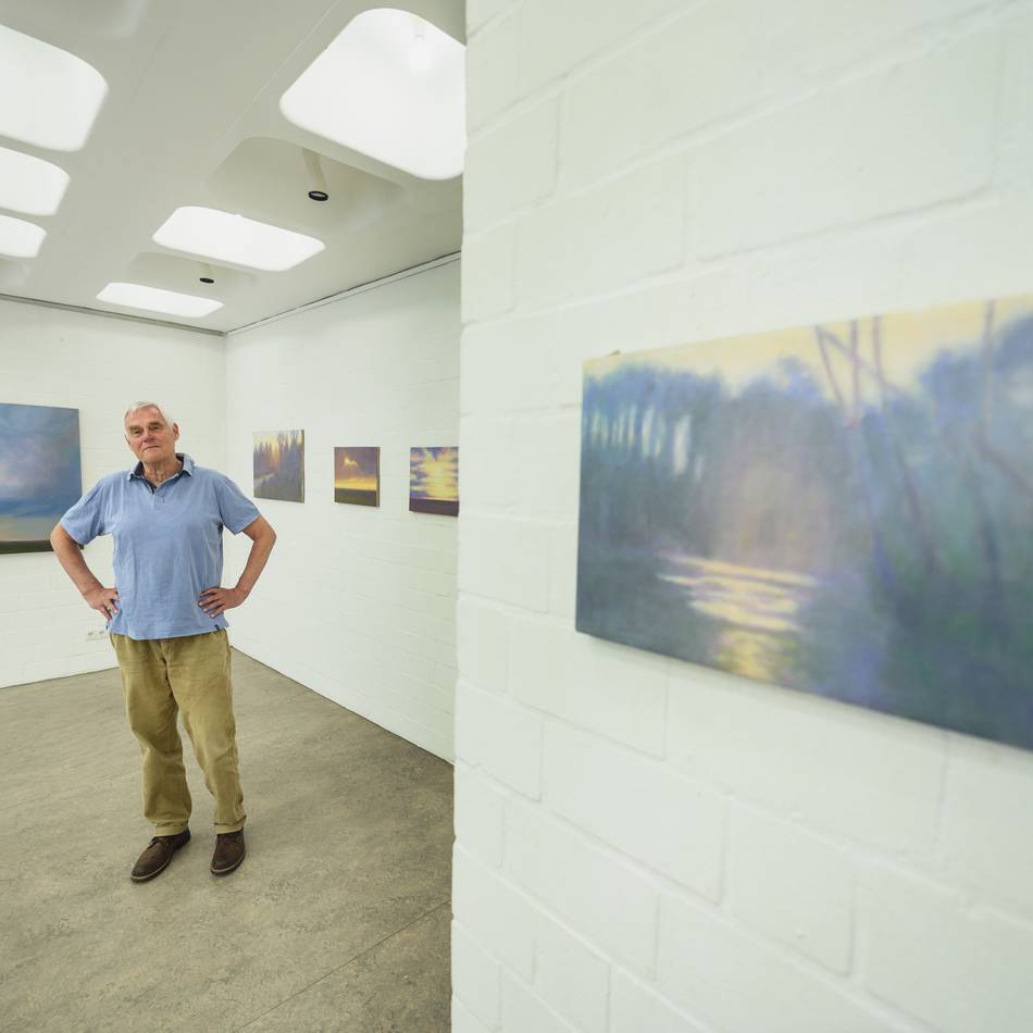 Im Museum Kalkar zu sehen: Landschaften von Hans Werner Thurmann – „Farbe löst Emotionen aus“