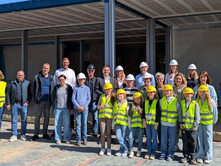 Schulneubau in Lintorf: Modulbauweise lässt in Windeseile Schule entstehen