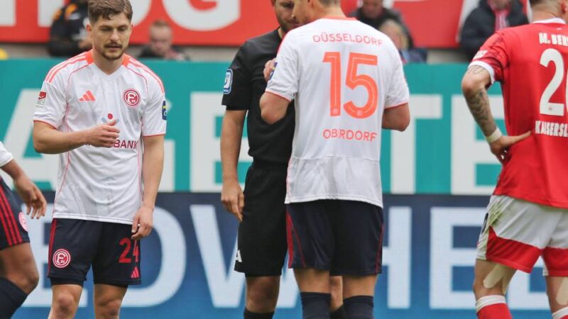 Beim 0:3 auf dem Betzenberg: Was während der Halbzeit in der Fortuna-Kabine passiert ist