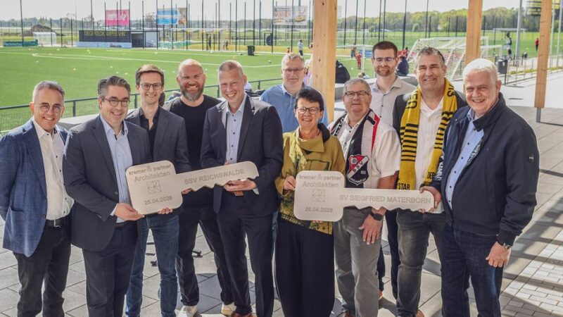 Sportzentrum Oberstadt in Kleve: Neues Stadion verlangt besondere Partnerschaft