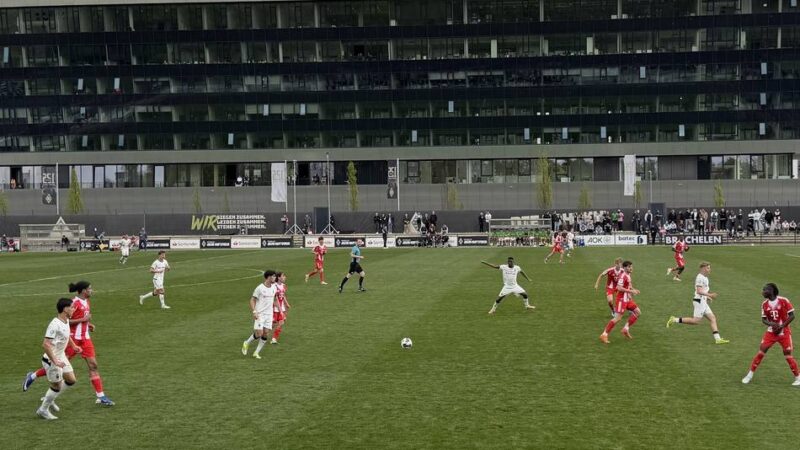 Danfa trifft auch gegen Bayern: Borussias U19 ist trotz einer starken Leistung noch nicht durch