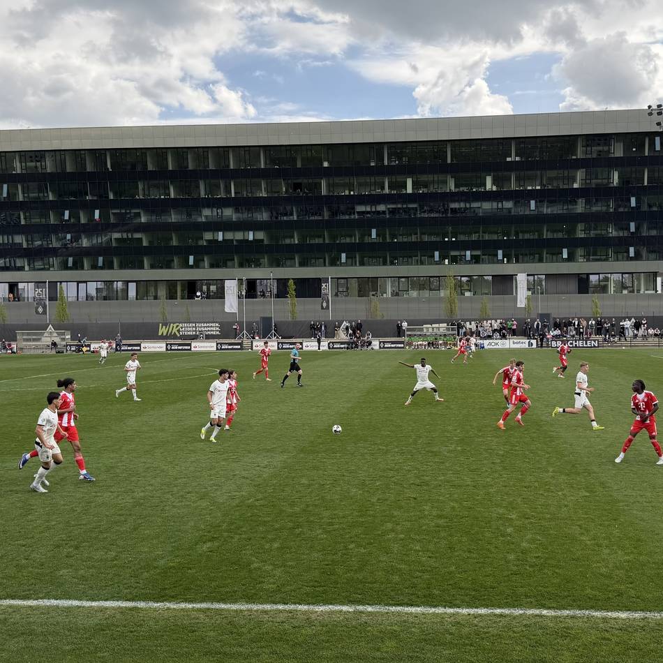 Danfa trifft auch gegen Bayern: Borussias U19 ist trotz einer starken Leistung noch nicht durch