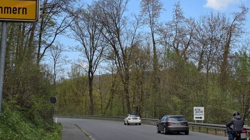 Neue Regelung in Hückeswagen: Wegen Lärmschutz – Tempo 60 auf B237 bis Hämmern
