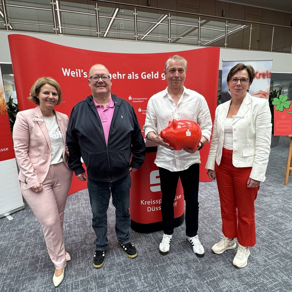 Ausschüttung der Sparkassen-Lotterie: Fast 118.000 Euro für Vereine in Mettmann und Erkrath