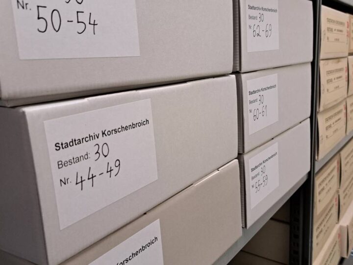 Wirtschaftsförderung in Korschenbroich: Warum das Stadtarchiv ausgelagert werden soll