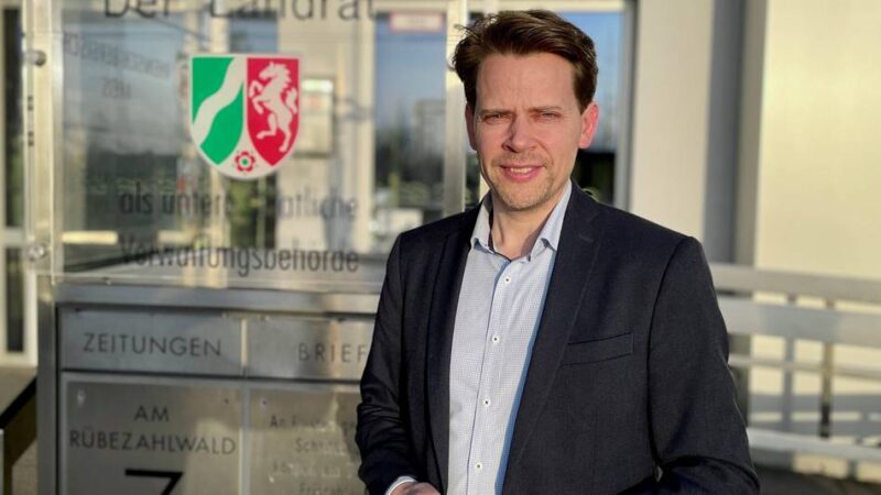 Landrat Arne von Boetticher: „Ich richte tendenziell gerne den Blick nach vorne“