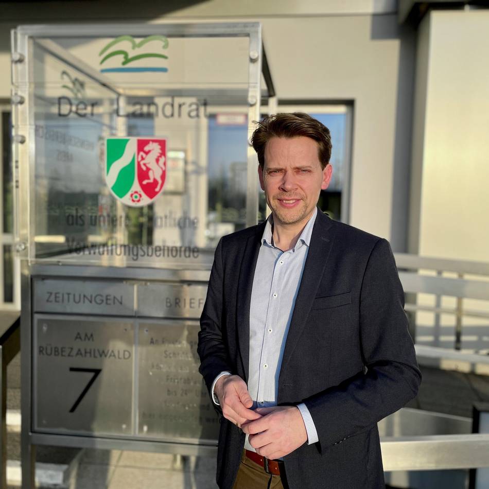 Landrat Arne von Boetticher: „Ich richte tendenziell gerne den Blick nach vorne“