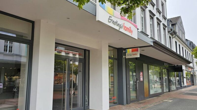 Einzelhandel in Hilden: Was bei Ernsting’s Family an der Mittelstraße passiert