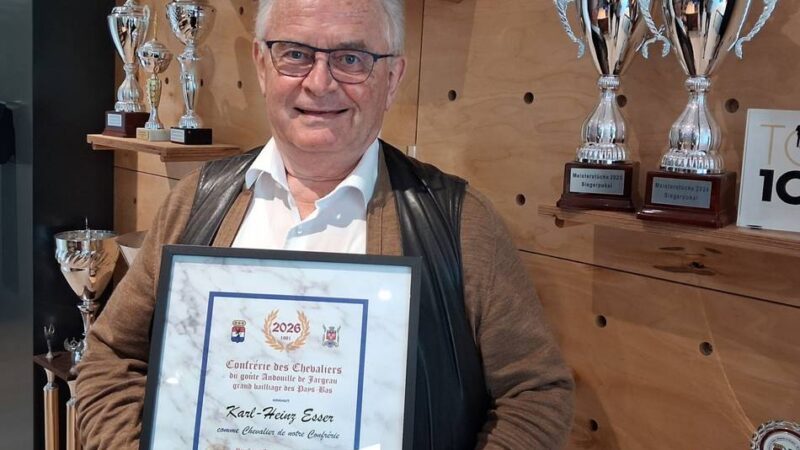 Karl-Heinz Esser: Erkelenz hat jetzt einen „Wurstritter“